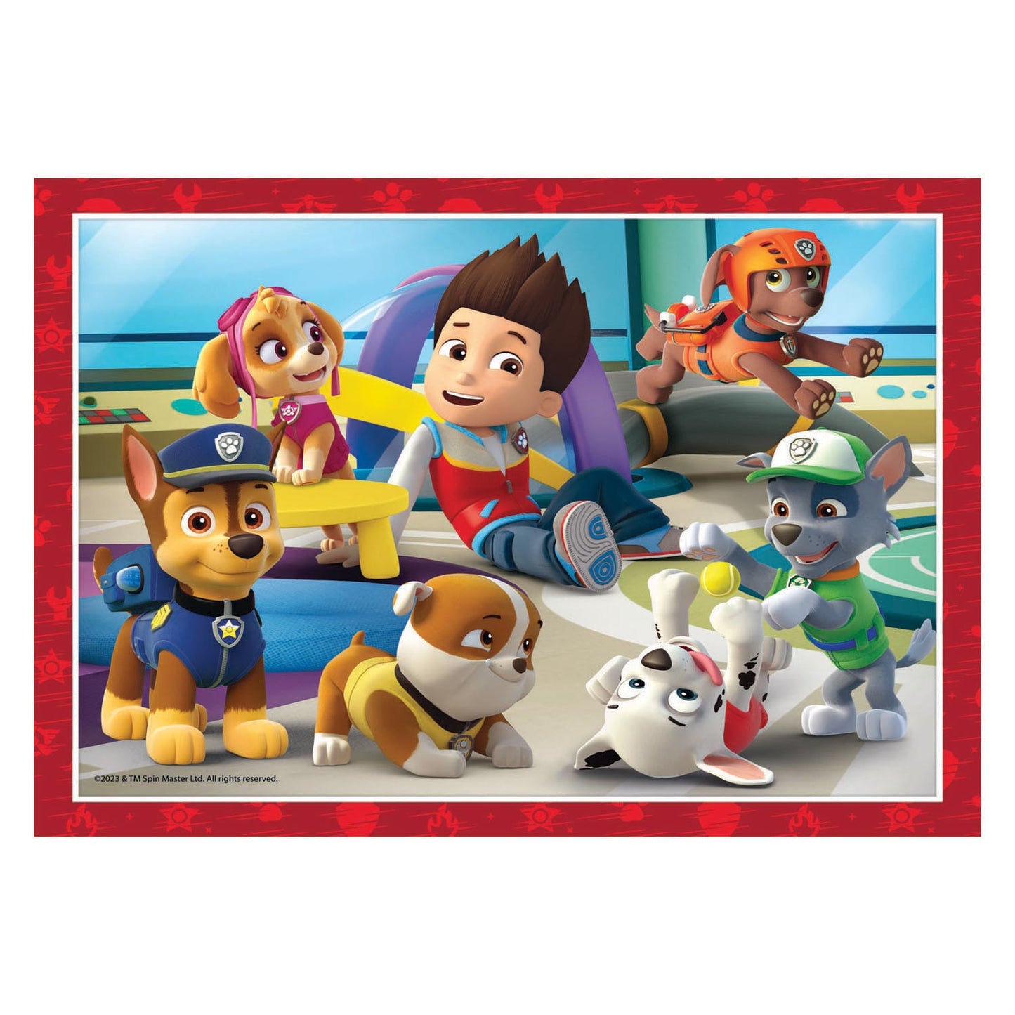 Clementoni puzzels paw patrol, 4in1