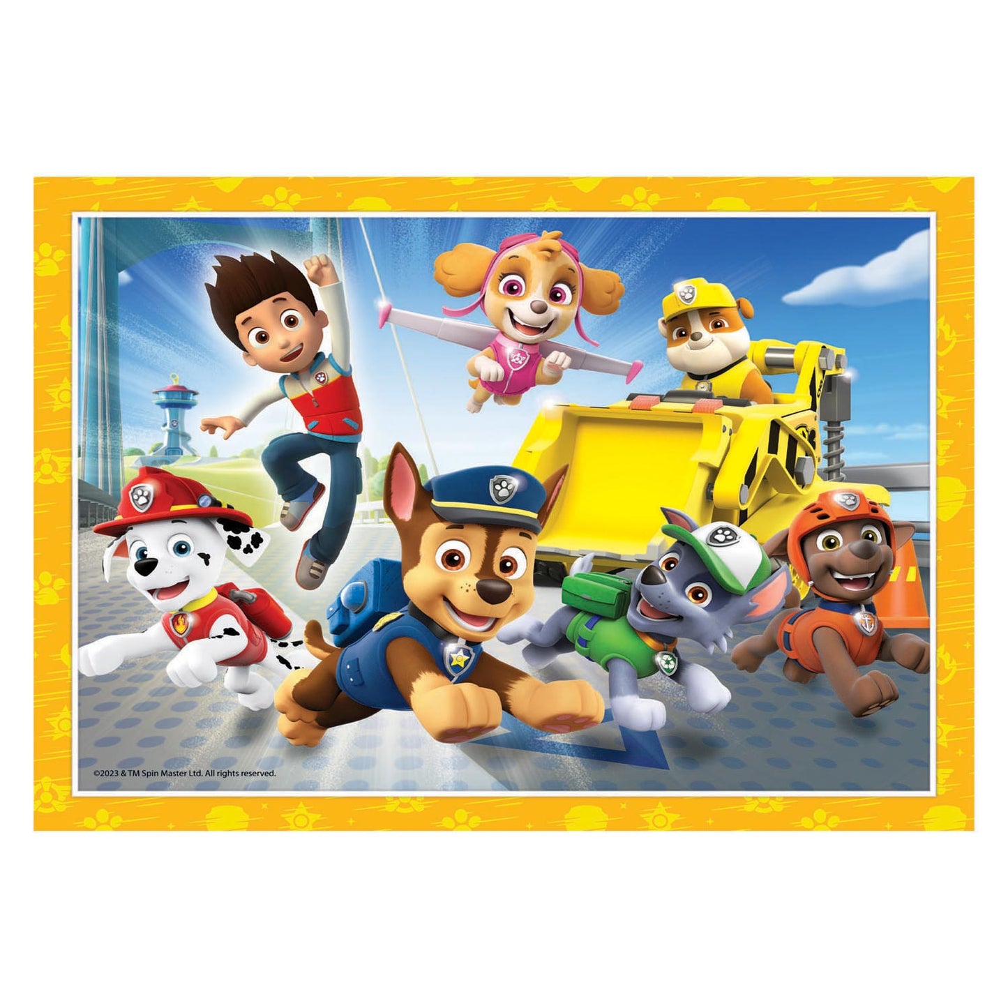 Clementoni puzzels paw patrol, 4in1