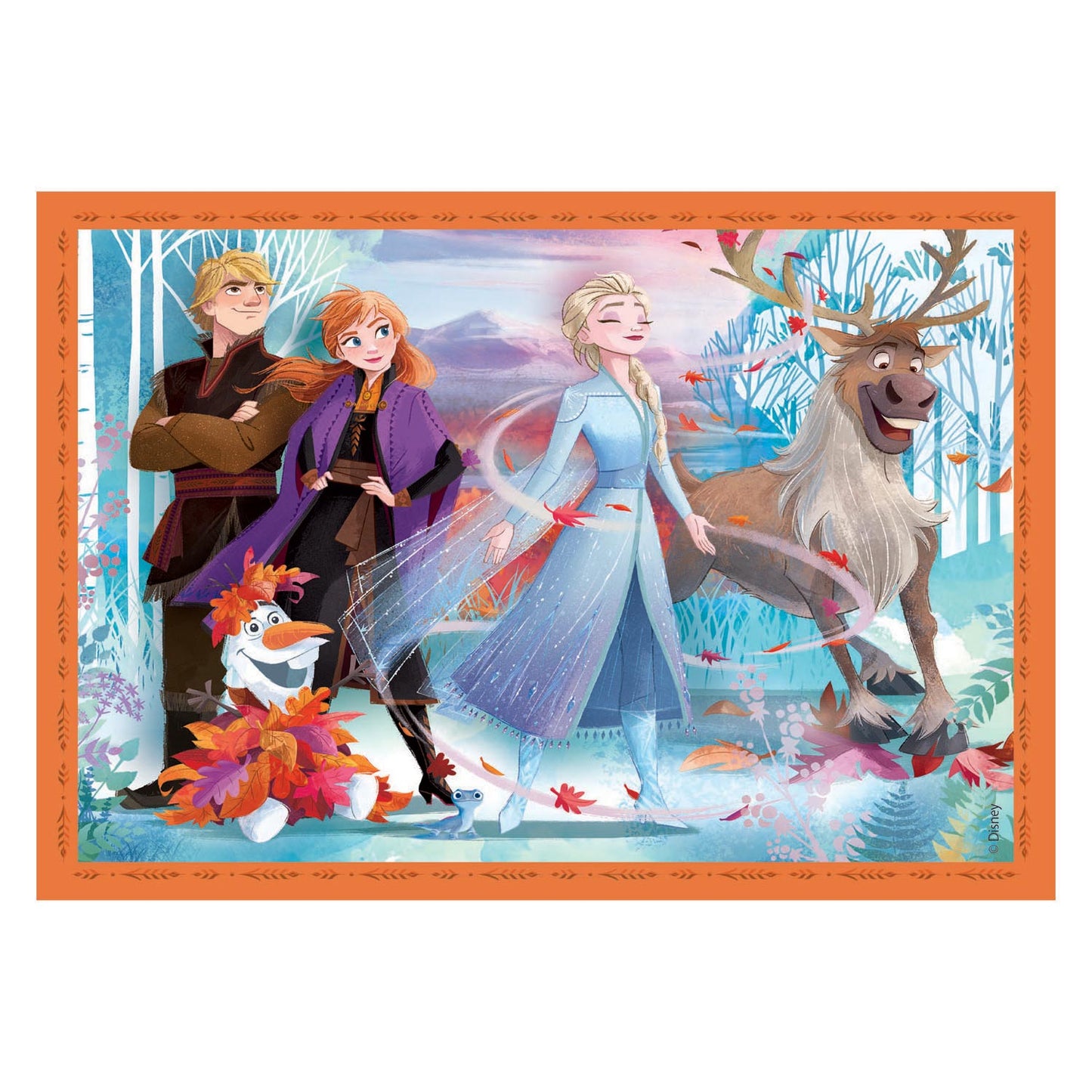 Clementoni Puzzels Disney Frozen, 4in1