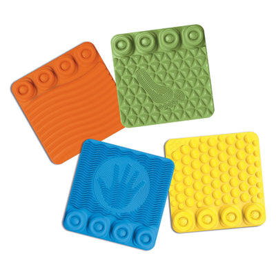Clementoni soft clemmy - nijntje sensory path - sensorisch speelgoed - speelkleed - baby blokken en speelmat - met zachte foam stapelblokken - 6 - 36 maanden