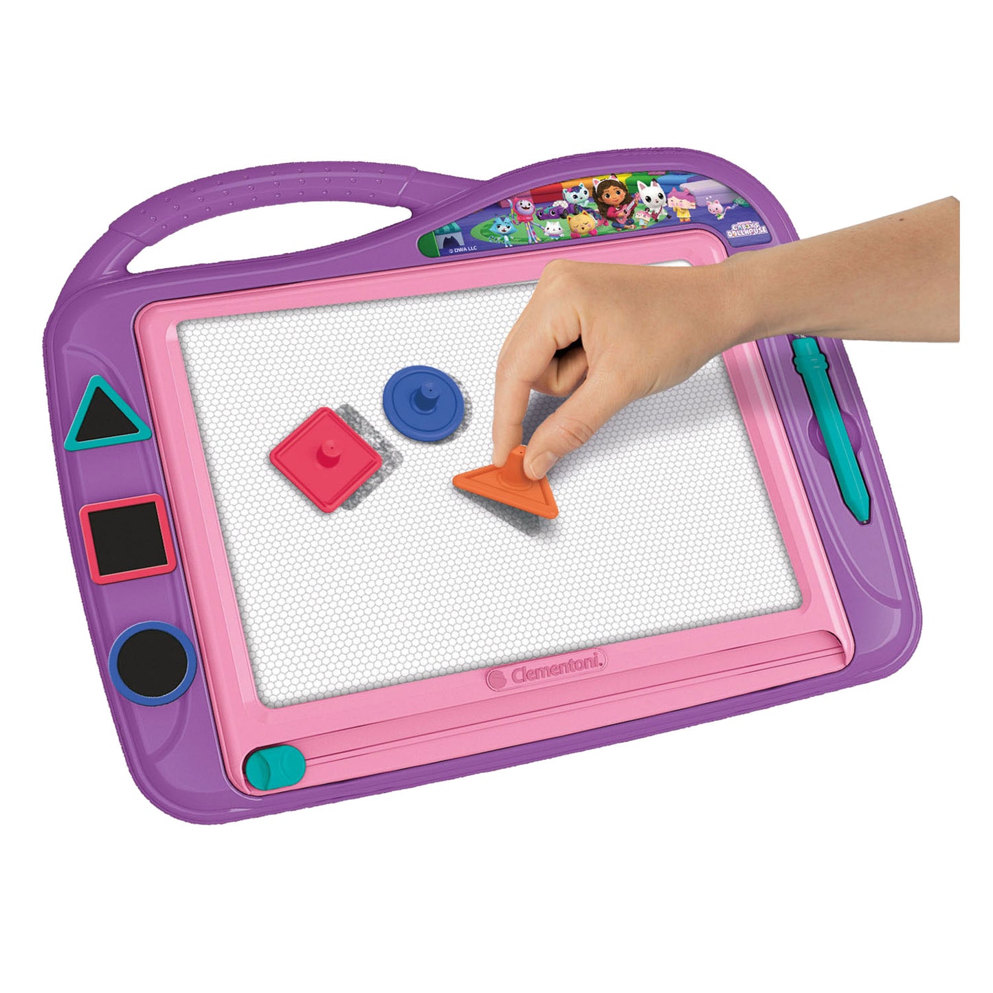 Clementoni gabby’s poppenhuis - magnetisch tekenbord - het creatieve cadeautje - vanaf 4 jaar