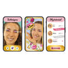 Clementoni crazy chic make-up studio + licht