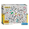 Clementoni legpuzzel impossible peanuts snoopy, 1000st.