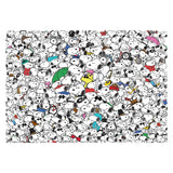 Clementoni legpuzzel impossible peanuts snoopy, 1000st. - afbeelding 2