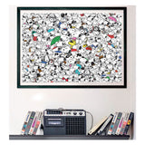 Clementoni legpuzzel impossible peanuts snoopy, 1000st. - afbeelding 4