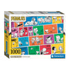 Clementoni legpuzzel peanuts snoopy, 1000st.