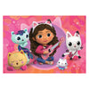 Clementoni supercolor puzzel gabbys dollhouse 2x20 stukjes