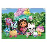 Clementoni supercolor puzzel gabbys dollhouse 24 maxi stukjes - afbeelding 2