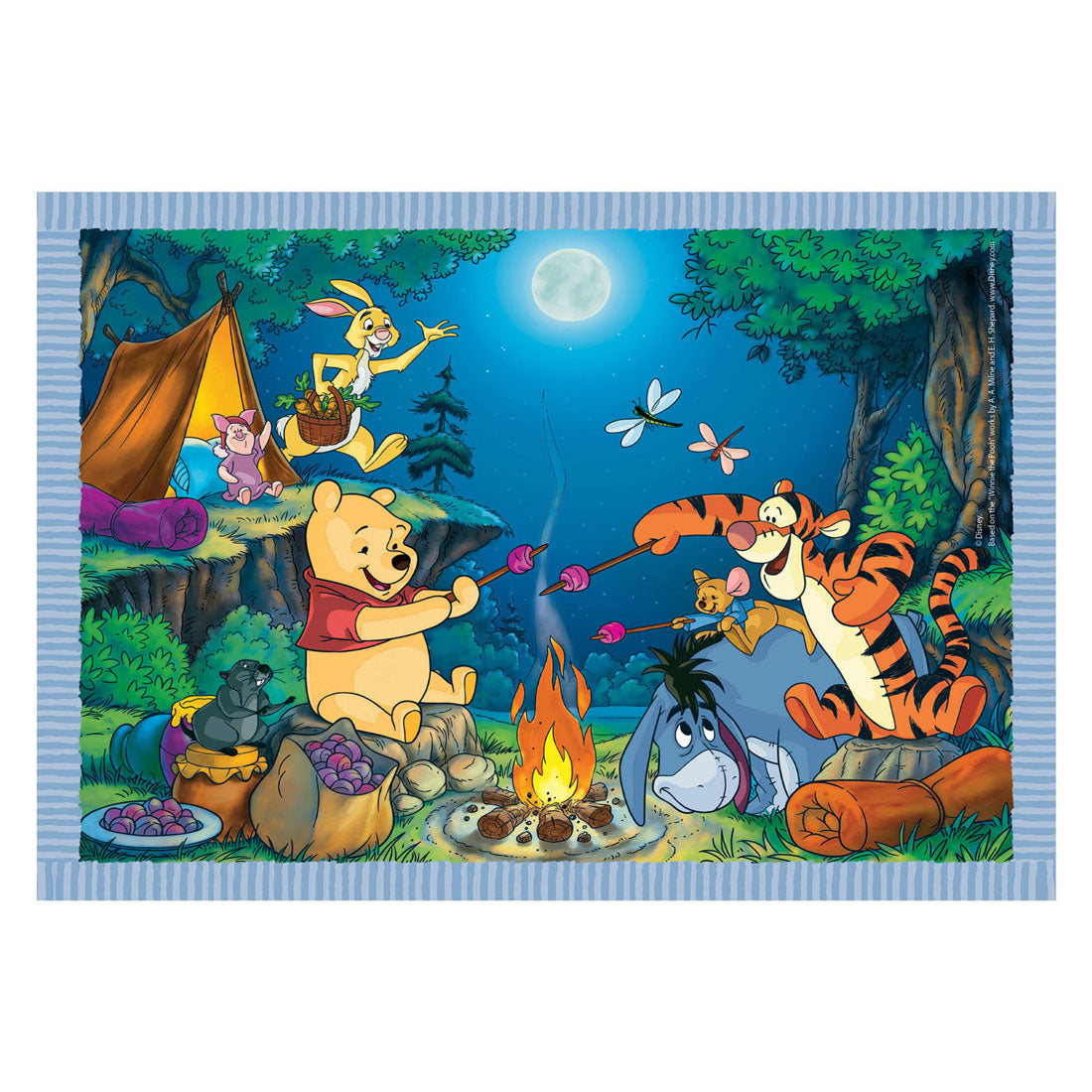 Clementoni Legpuzzel Color Disney Winnie de Poeh, 4in1