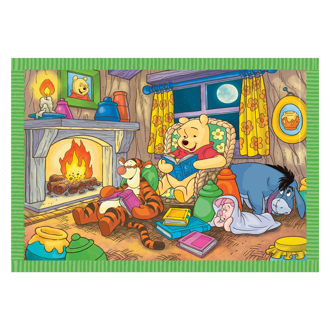 Clementoni legpuzzel color disney winnie de poeh, 4in1