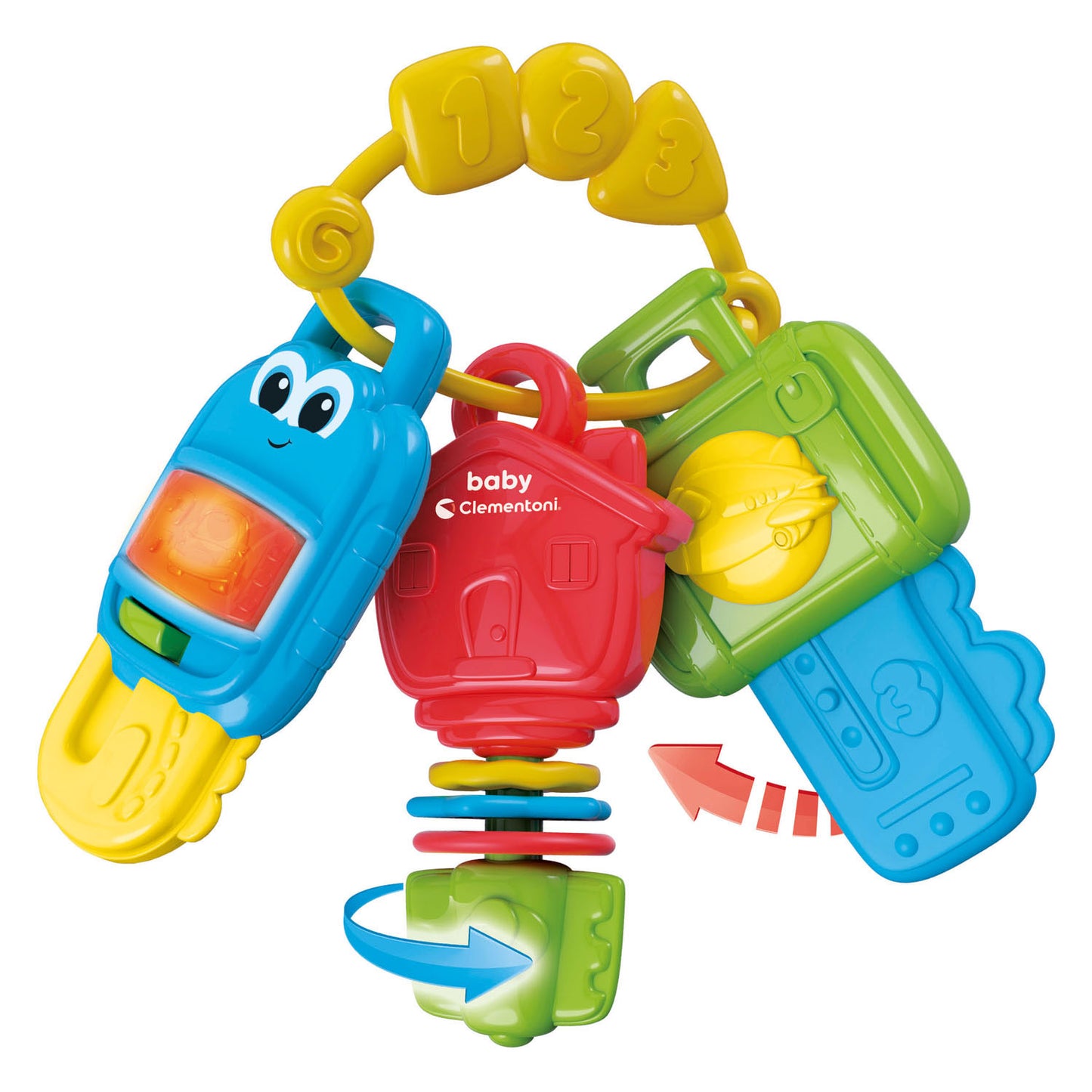 Clementoni electronic keys rammelaar