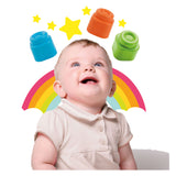 Clementoni baby soft clemmy blokken met opbergtas - 40dlg. - afbeelding 3