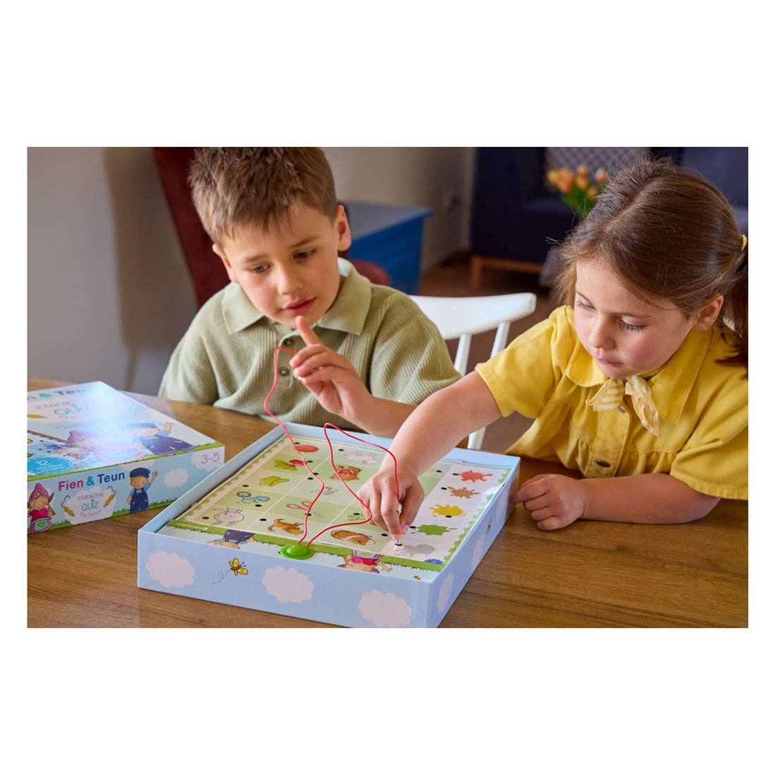 Clementoni interactive quiz fien teun 3-5 jaar