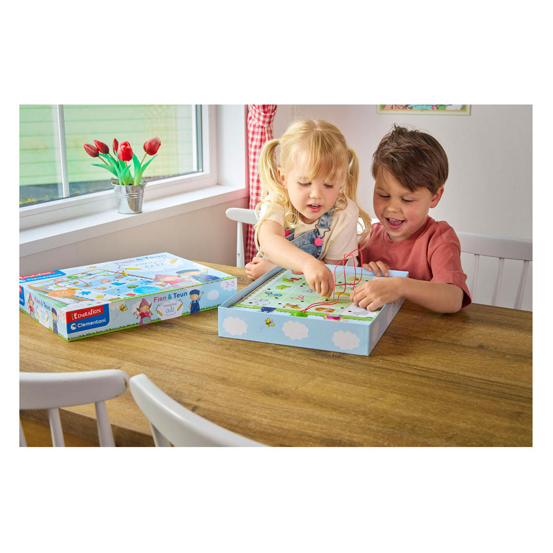 Clementoni interactive quiz fien teun 3-5 jaar