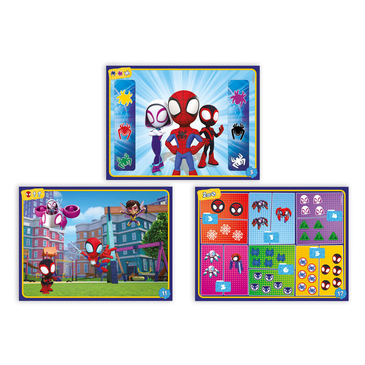 Clementoni quizzy spidey and his amazing friends 3-6 jaar