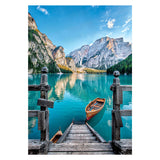 Clementoni - puzzel - 500 stukjes - braies lake - puzzel voor volwassenen - high quality collection - afbeelding 2