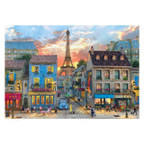 Clementoni legpuzzel streets of paris, 1000st. - afbeelding 2