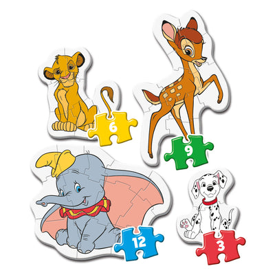 Clementoni - puzzel - 4 stuks - my first puzzles disney - voor kinderen vanaf 2 jaar