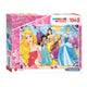 Clementoni legpuzzel super color maxi disney princess, 104st.
