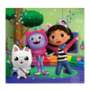 Clementoni legpuzzel super color vierkant gabby's poppenhuis, 3x48st.