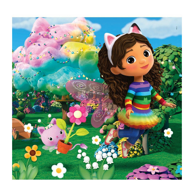 Clementoni gabby's dollhouse puzzel 3 x 48 stukjes | 2 stuks