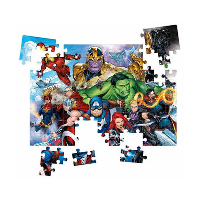 Marvel clementoni legpuzzel super color avengers, 104st.
