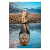 Clementoni legpuzzel super color self reflection, 300st. - afbeelding 2