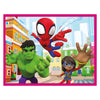Clementoni blokpuzzel spidey and his amazing friends, 12st.