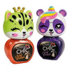 Clementoni crazy chic - nagellak dieren, 2st.