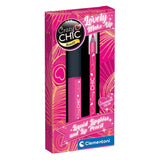 Clementoni crazy chic lipgloss en lipliner aardbei - afbeelding 2