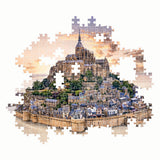 Clementoni legpuzzel mont saint-michel, 1500st. - afbeelding 3