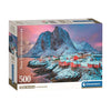 Clementoni legpuzzel amnoy villlage, 500st.