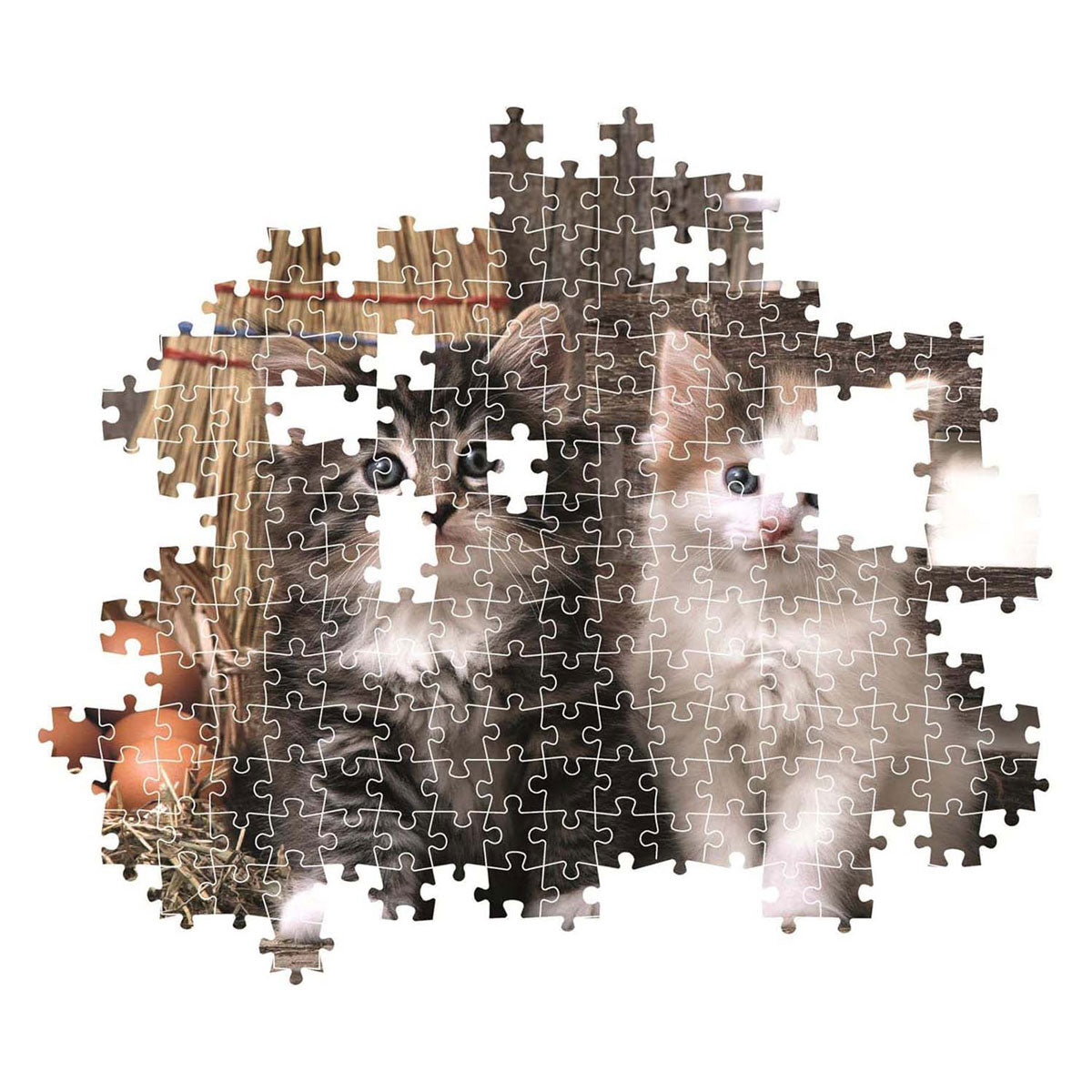 Clementoni puzzel 1000 stukjes lovely kittens