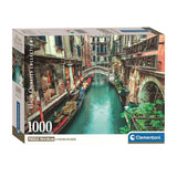 Clementoni legpuzzel venice canal, 1000st. - afbeelding 1