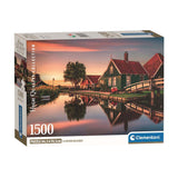 Clementoni legpuzzel zaanse schans, 1500st. - afbeelding 1