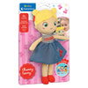 Clementoni zachte knuffelpop cherry terry - knuffel en pop voor baby en peuter - zacht kraamcadeau - wasbaar poppen speelgoed voor de allerkleinsten