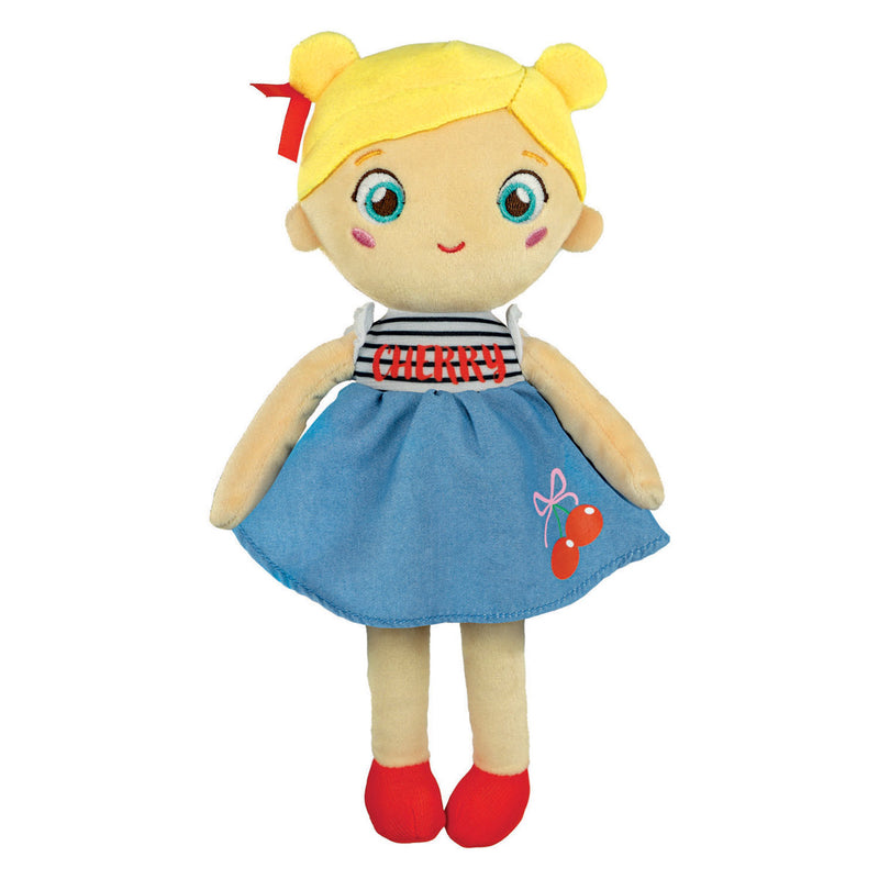 Clementoni baby zachte pluche pop cherry terry