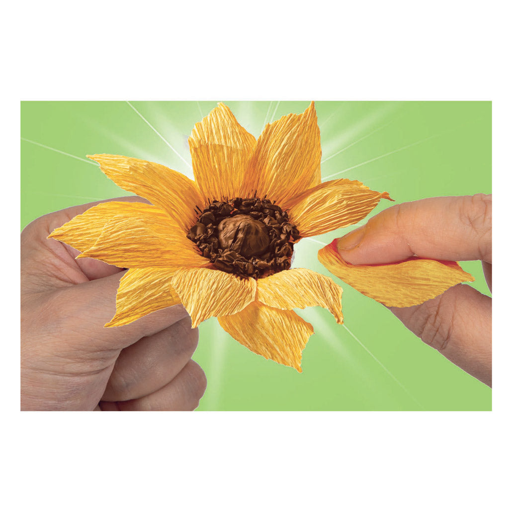 Clementoni idea maak je eigen bloemen - zonnebloem