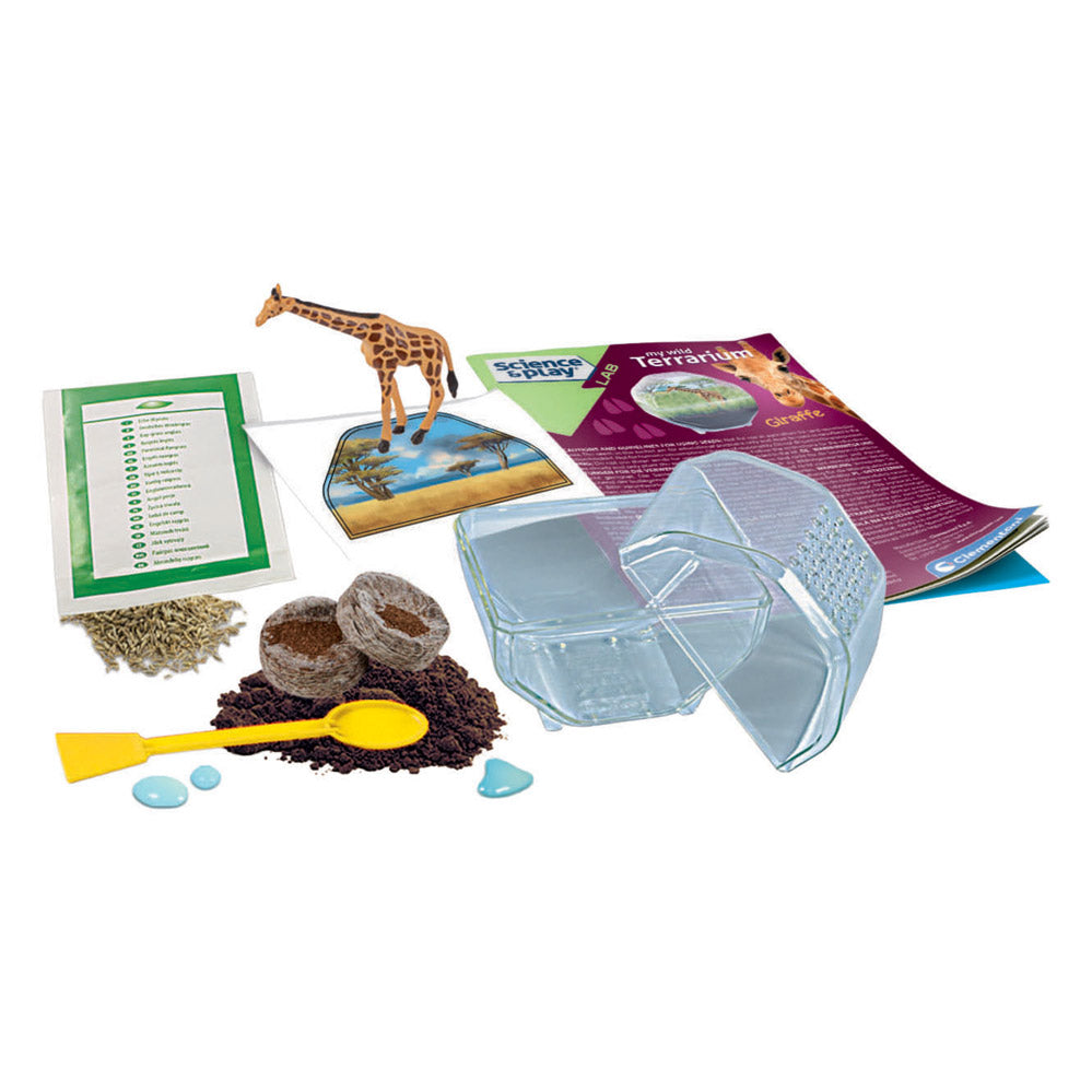 Clementoni wetenschap spel my wild terrarium - giraf