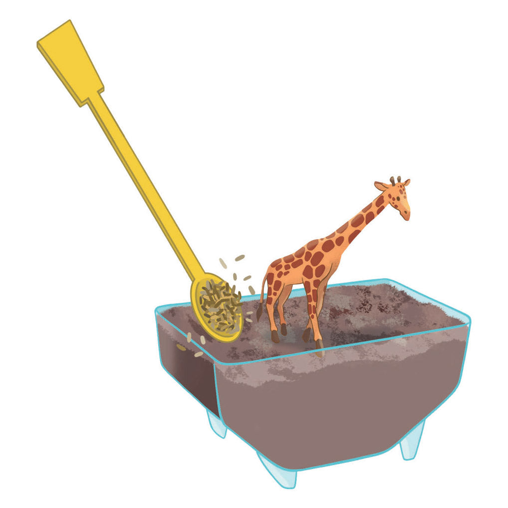 Clementoni wetenschap spel my wild terrarium - giraf