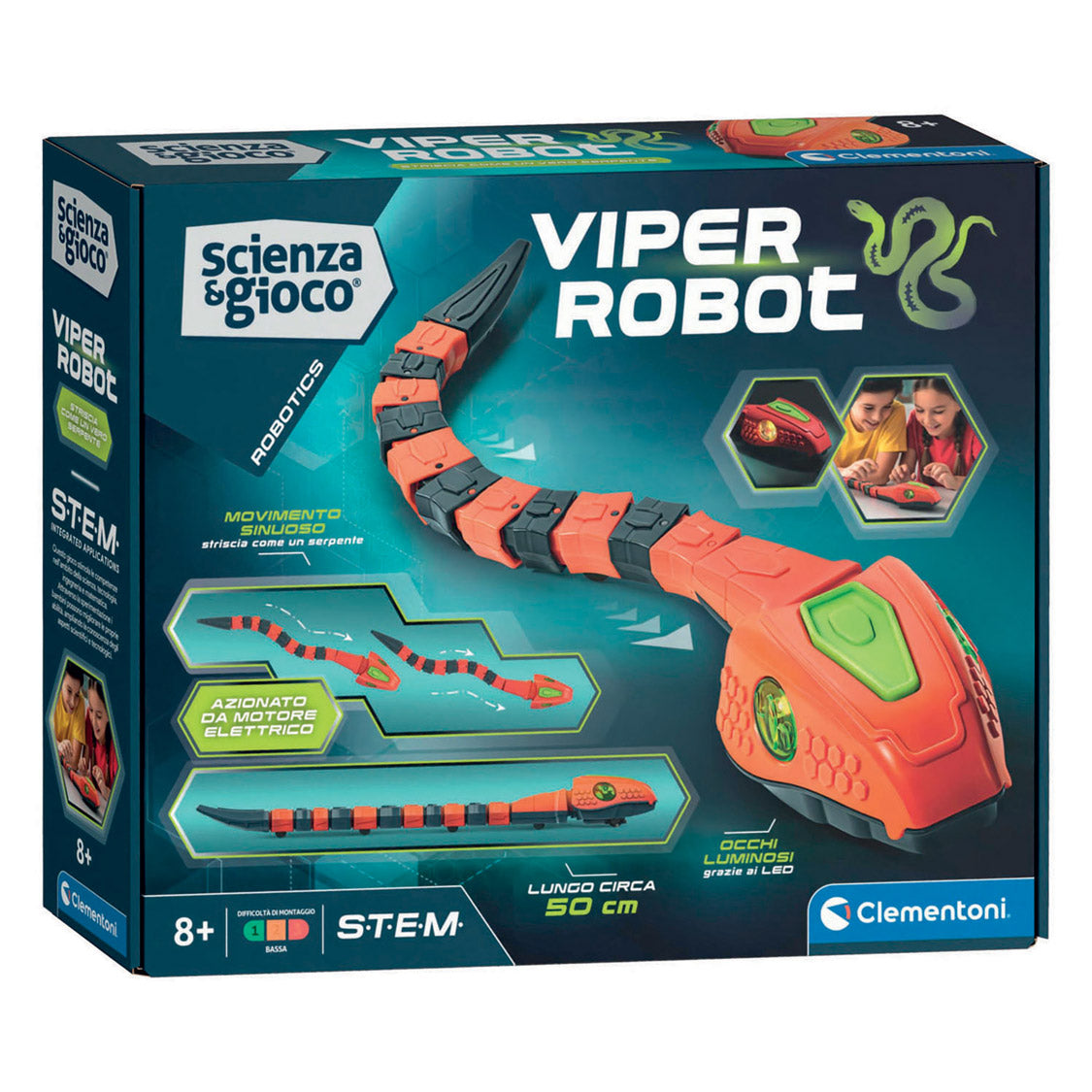 Clementoni wetenschap spel robotslang