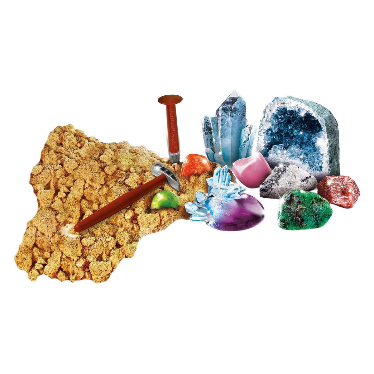Clementoni wetenschapsspel crystals and gemstones
