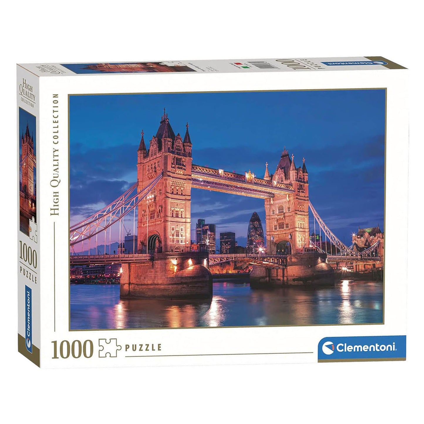 Clementoni legpuzzel tower bridge bij nacht - 1000st.
