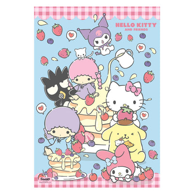 Clementoni legpuzzel hello kitty - puzzel 1000 stukjes - compact box puzzle - puzzels en legpuzzels voor volwassenen