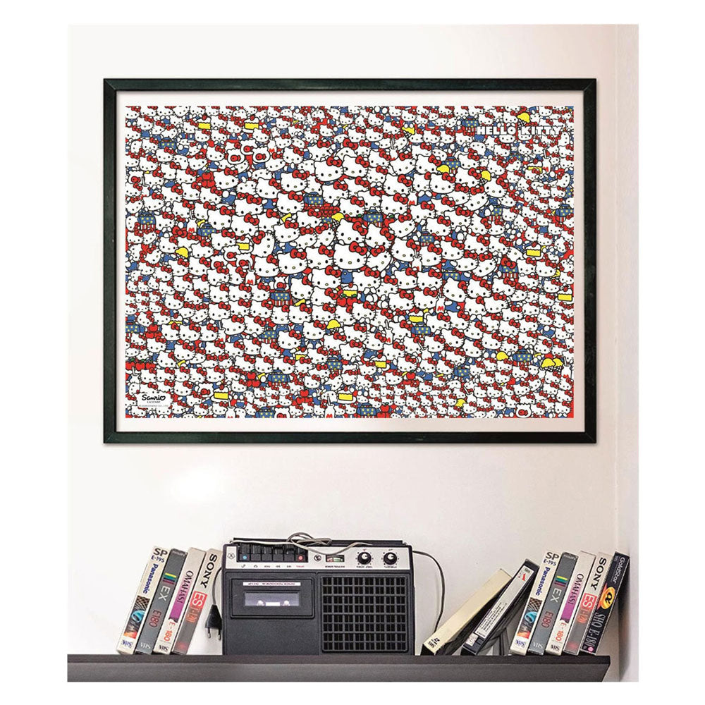 Clementoni onmogelijke legpuzzel hello kitty - 1000st.