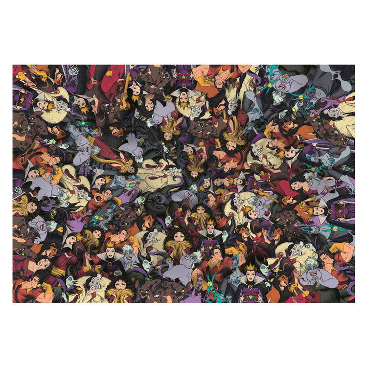 Clementoni legpuzzel disney villains onmogelijk - 1000st.