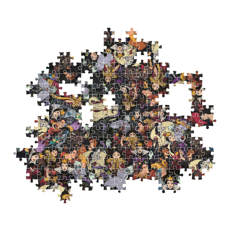 Clementoni legpuzzel disney villains onmogelijk - 1000st.