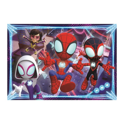Clementoni legpuzzel spidey and his amazing friends - 24st. maxi