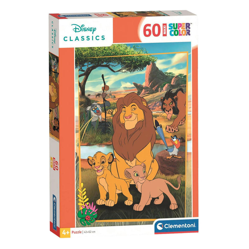 Clementoni maxi legpuzzel the lion king - 60st.
