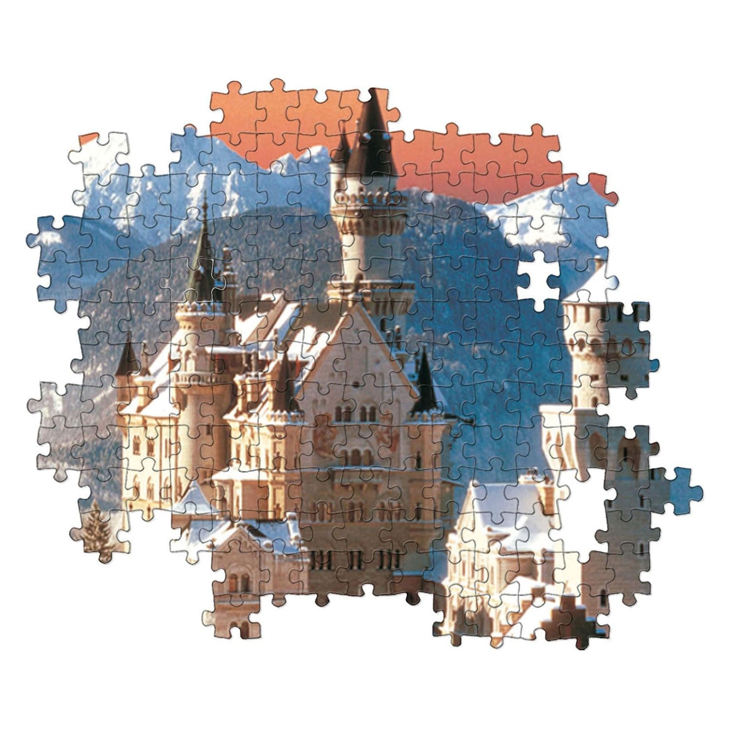 Clementoni legpuzzel neuschwanstein - 1500st.